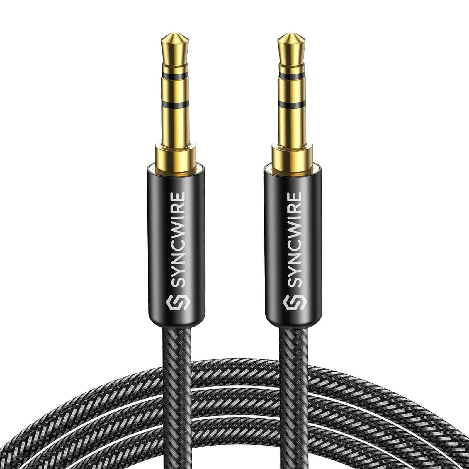 3.5mm Auxiliary Audio Nylon Braided Cable