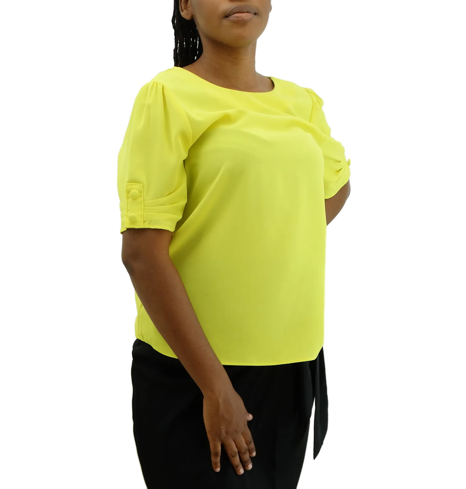 38317TE, LADIES' S/SLV CORE TOP