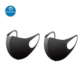 3D Fashion Mask Black Reusable Anti Dust Masks for Adults Men Women