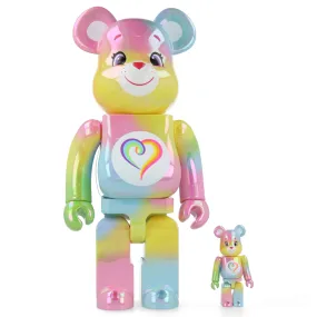 400%   100% Bearbrick Togetherness Bear (Les Bisounours)