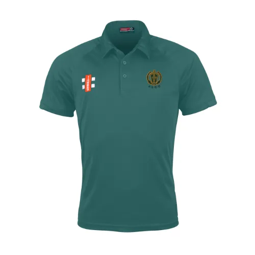 Abbots Langley CC  Adult's Green Matrix V2 S/S Polo Shirt-Senior