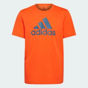 adidas AEROREADY Designed to Move Big Logo Kids Tee