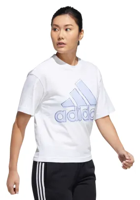 Adidas Womens Big Logo Tee <BR> HB5100