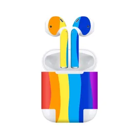 Airpods Pastel Rainbow Skin