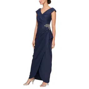 Alex Evenings 8134311 Long Formal Evening Dress