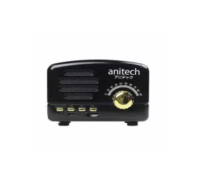 Anitech Portable Bluetooth Speaker V102 (Black)