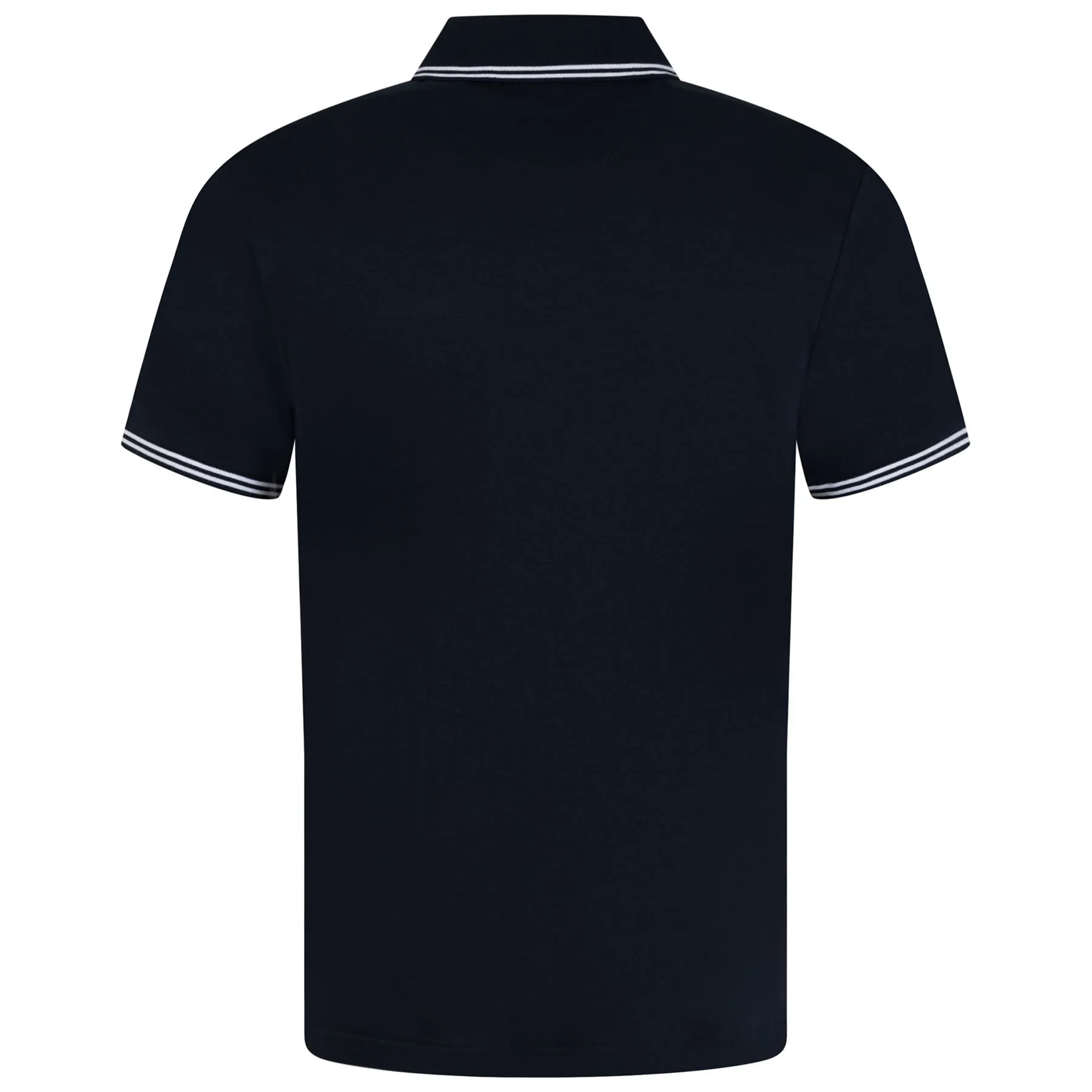 Archive Organic Cotton Interlock Tipped Polo Dark Sapphire - SS24