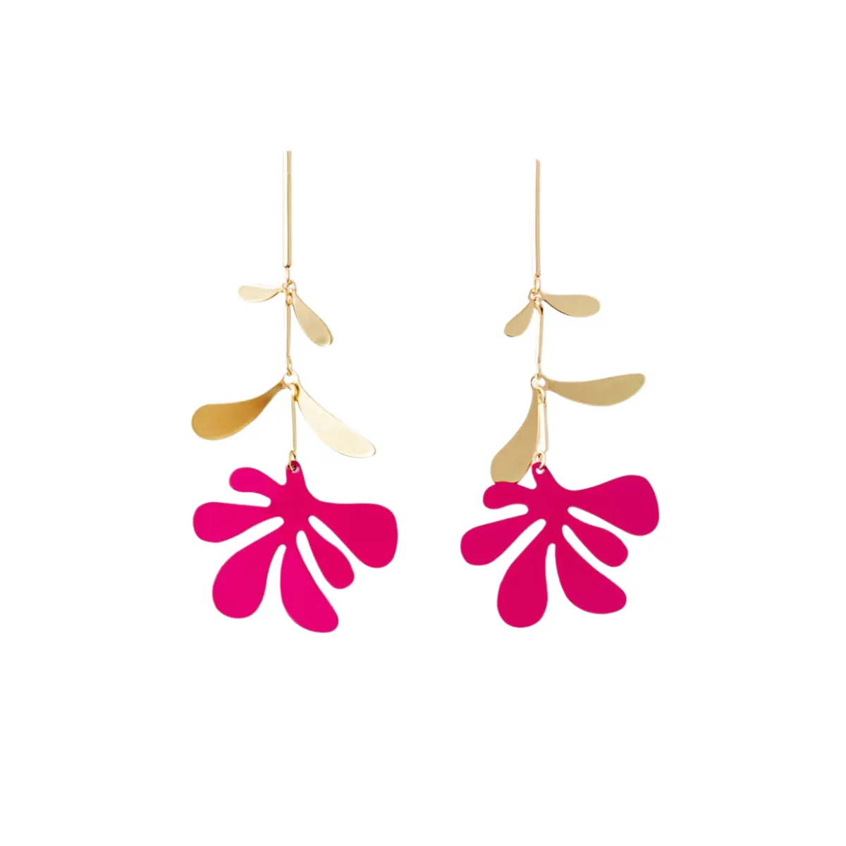 Aretes de Flor Inversa