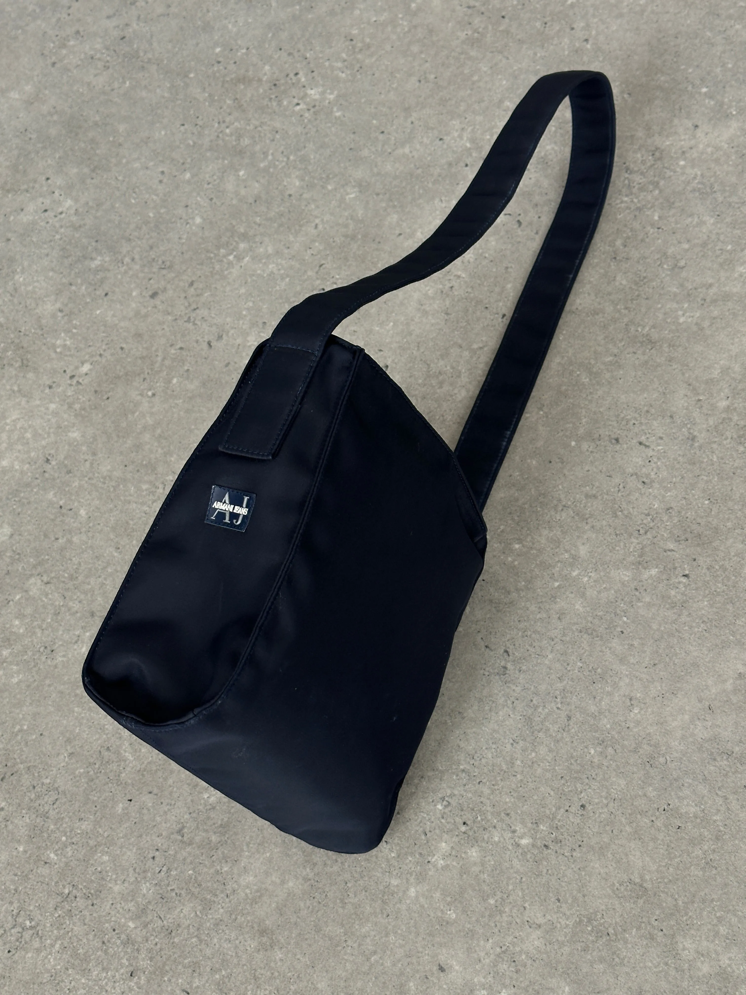 Armani Jeans Nylon Logo Shoulder Bag