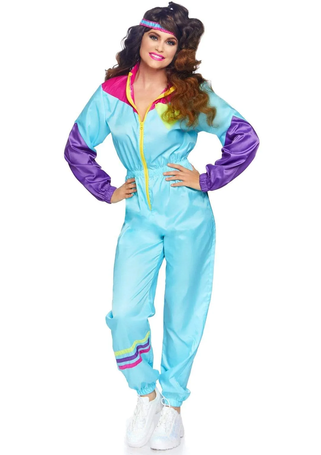 Awesome 80s Track Suit Costume