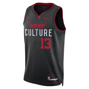 Bam Adebayo Nike HEAT Culture Swingman Jersey