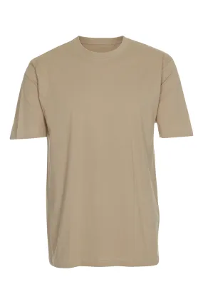 Basic børn T-Shirt - Sand