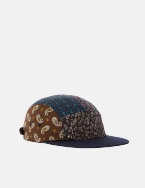 Beams Plus 5-Panel Cap (Multi) - Navy Blue