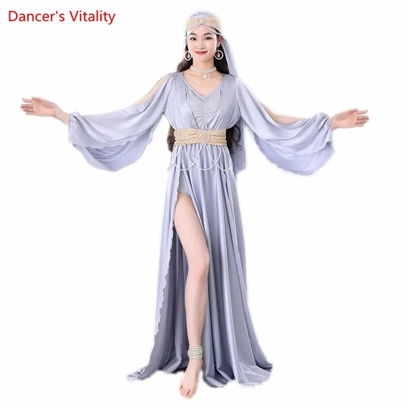 Belly Dance Costume Dress Oriental Bellydance Dress Palace Silk Folk Custom Muwashahat Robe Show for Women Competiton Robes