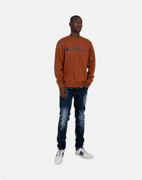 Ben Sherman Signature Crew Flock Sweatshirt MOC