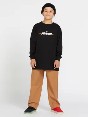 Big Boys Cheezmoso Long Sleeve Tee - Black