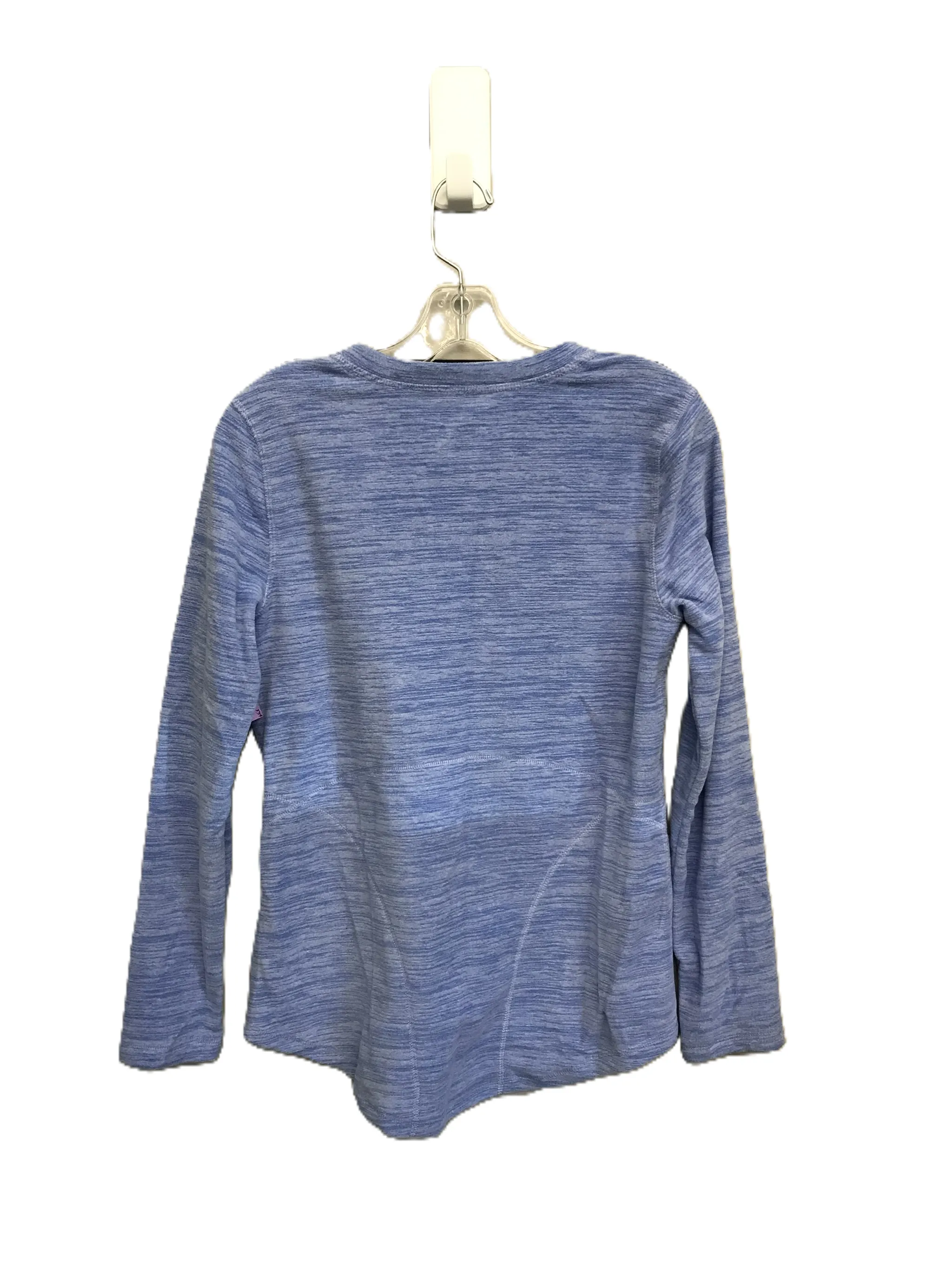 Blue Athletic Top Long Sleeve Crewneck By Tek Gear, Size: S