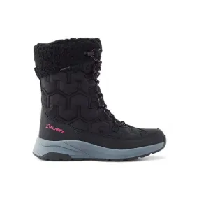 Botas Alaska Onix Mujer Negro Fucsia