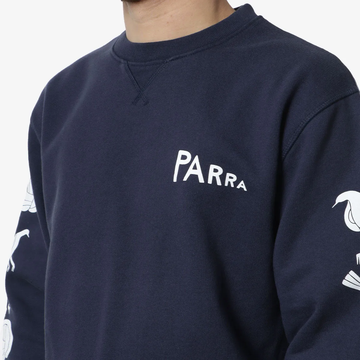 By Parra Fancy Pigeon Crew Neck Sweatshirt