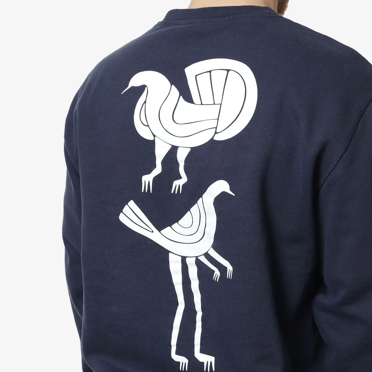 By Parra Fancy Pigeon Crew Neck Sweatshirt