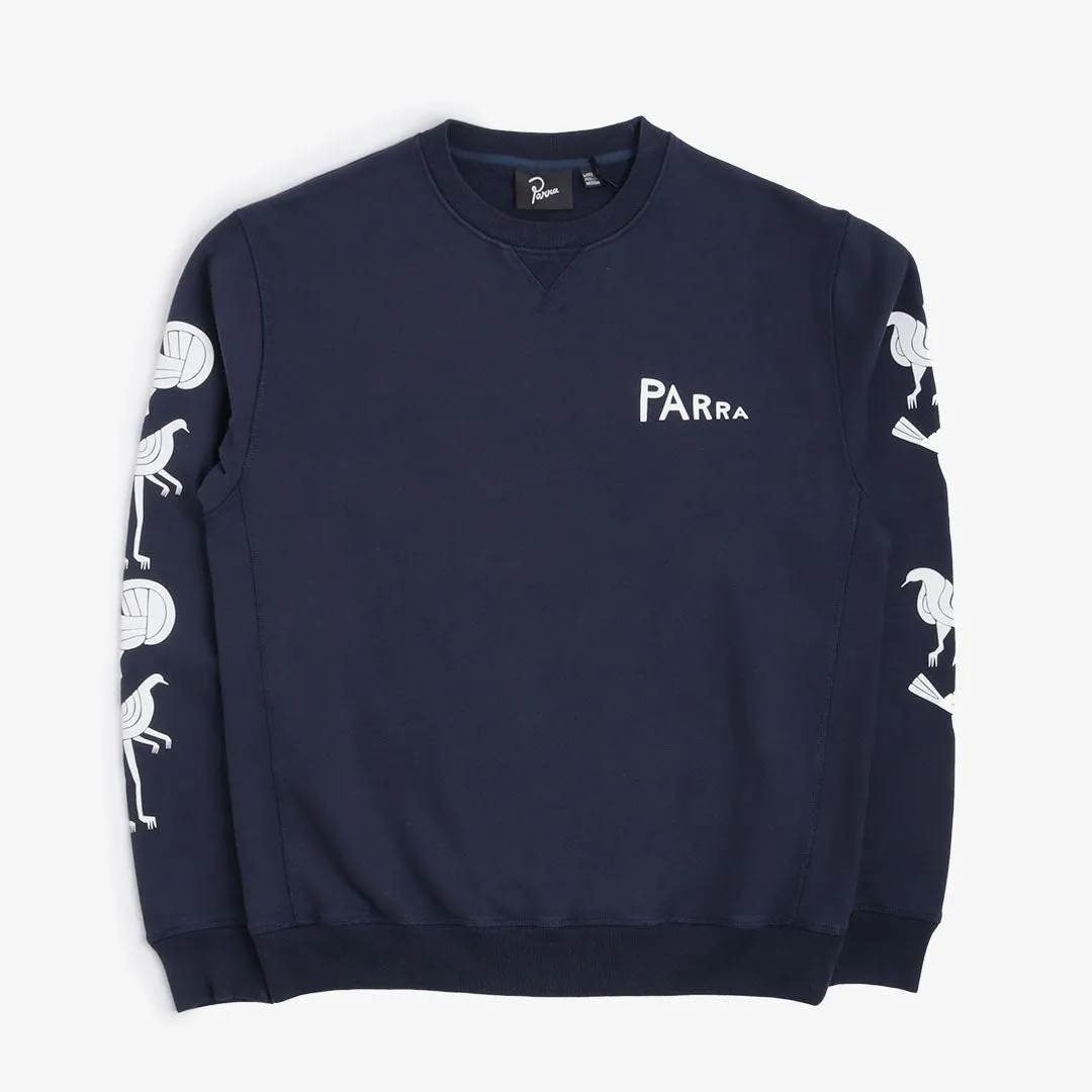 By Parra Fancy Pigeon Crew Neck Sweatshirt