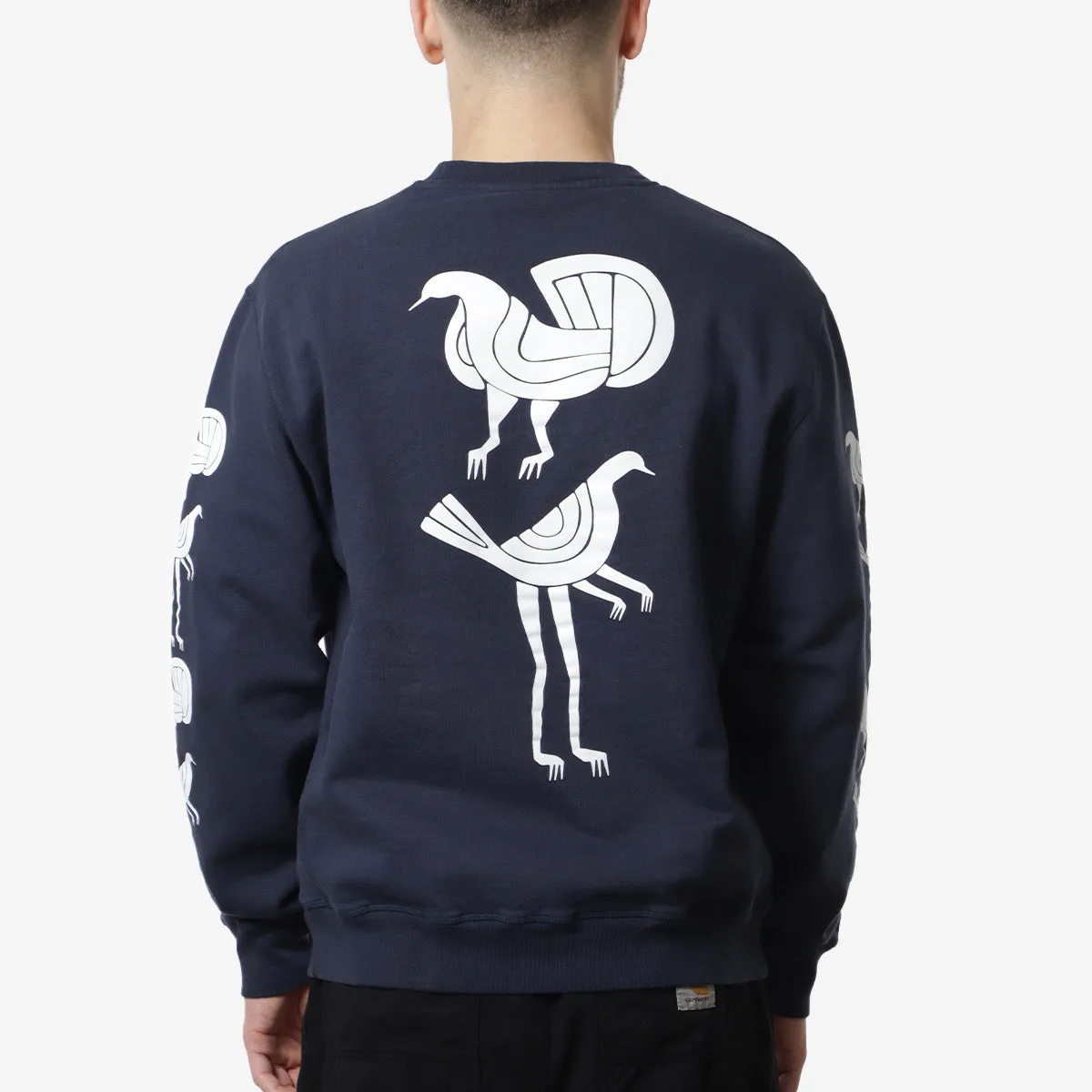 By Parra Fancy Pigeon Crew Neck Sweatshirt