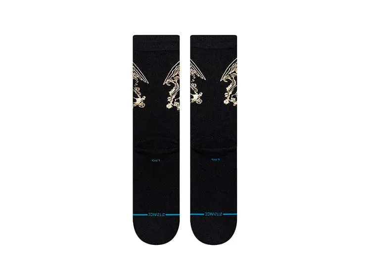 Calcetines Stance Crew Golden Unisex Negro