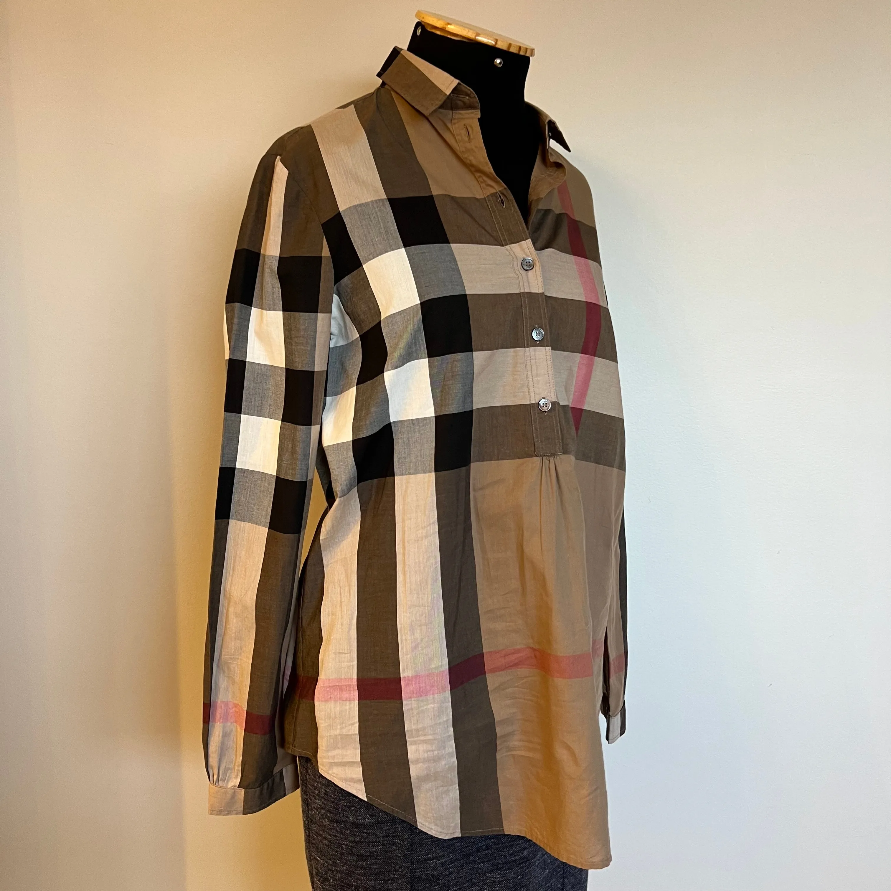 Camisa Burberry Briti Xadrez