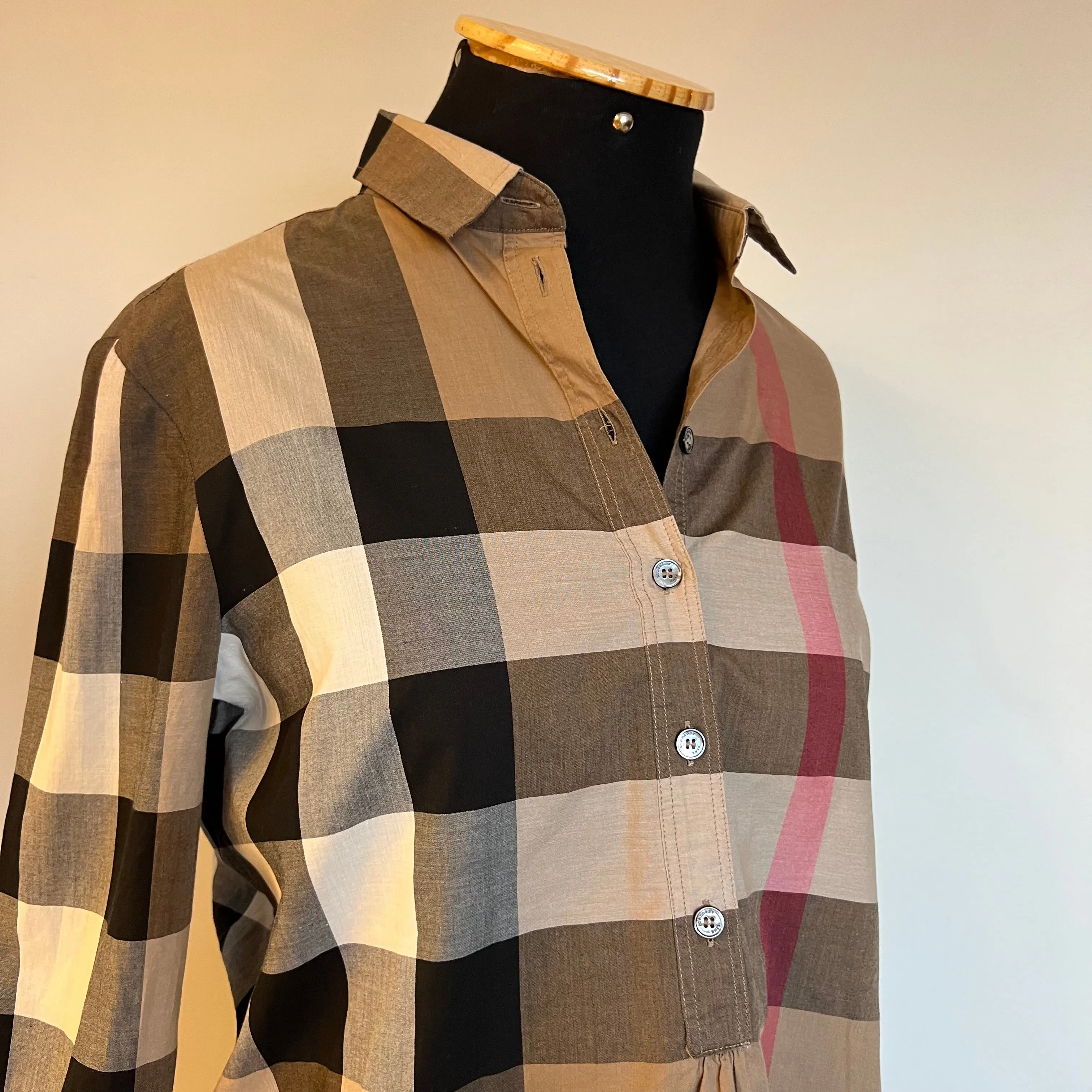 Camisa Burberry Briti Xadrez