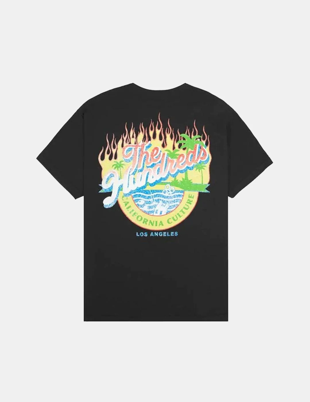 Camiseta The Hundreds La Flames Negro