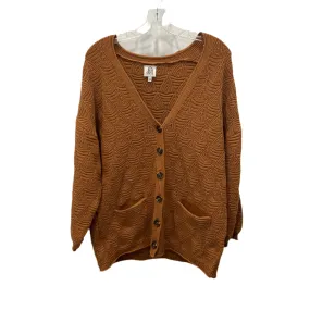 Cardigan By Clothes Mentor In Brown, Size: Xs