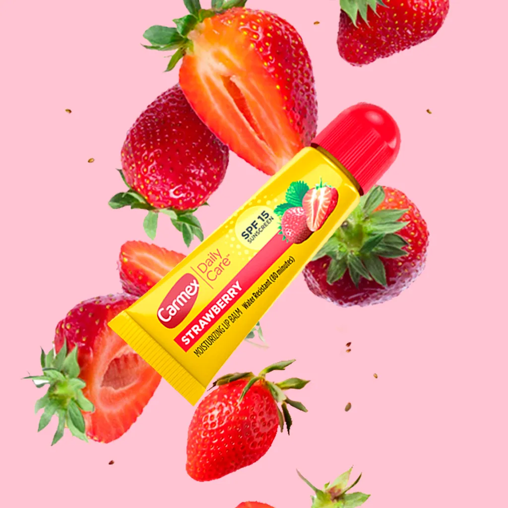 CARMEX Strawberry SPF 15 Bálsamo Labial con Protector Solar 10g