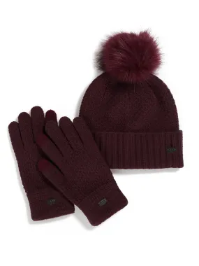 Celia Women's Hat and Glove Set