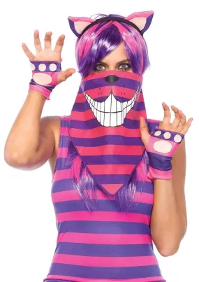 Cheshire Cat Costume Bandana Mask