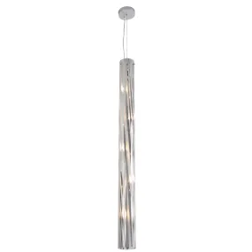 Chroman Empire AC1072 5-Light Foyer Pendant Light - Chrome