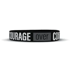 COURAGE OVER COMPROMISE Wristband