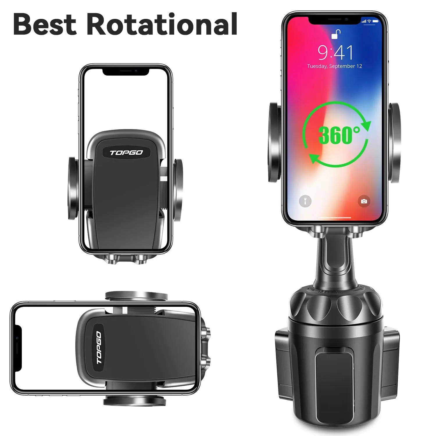 Cup Holder Phone Mount Short Version - TBD1