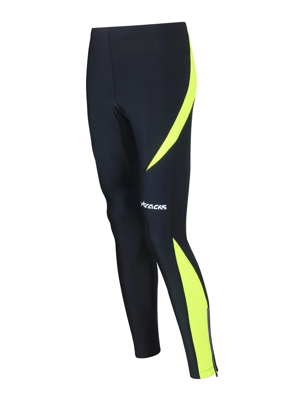 Damen Laufhose Tight Lang Pro Schwarz-Neon Setprodukt