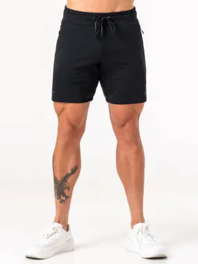 Endurance Track Shorts - Black