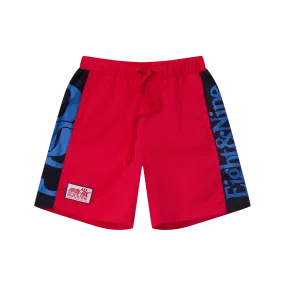 Fair Play Nylon Shorts Red