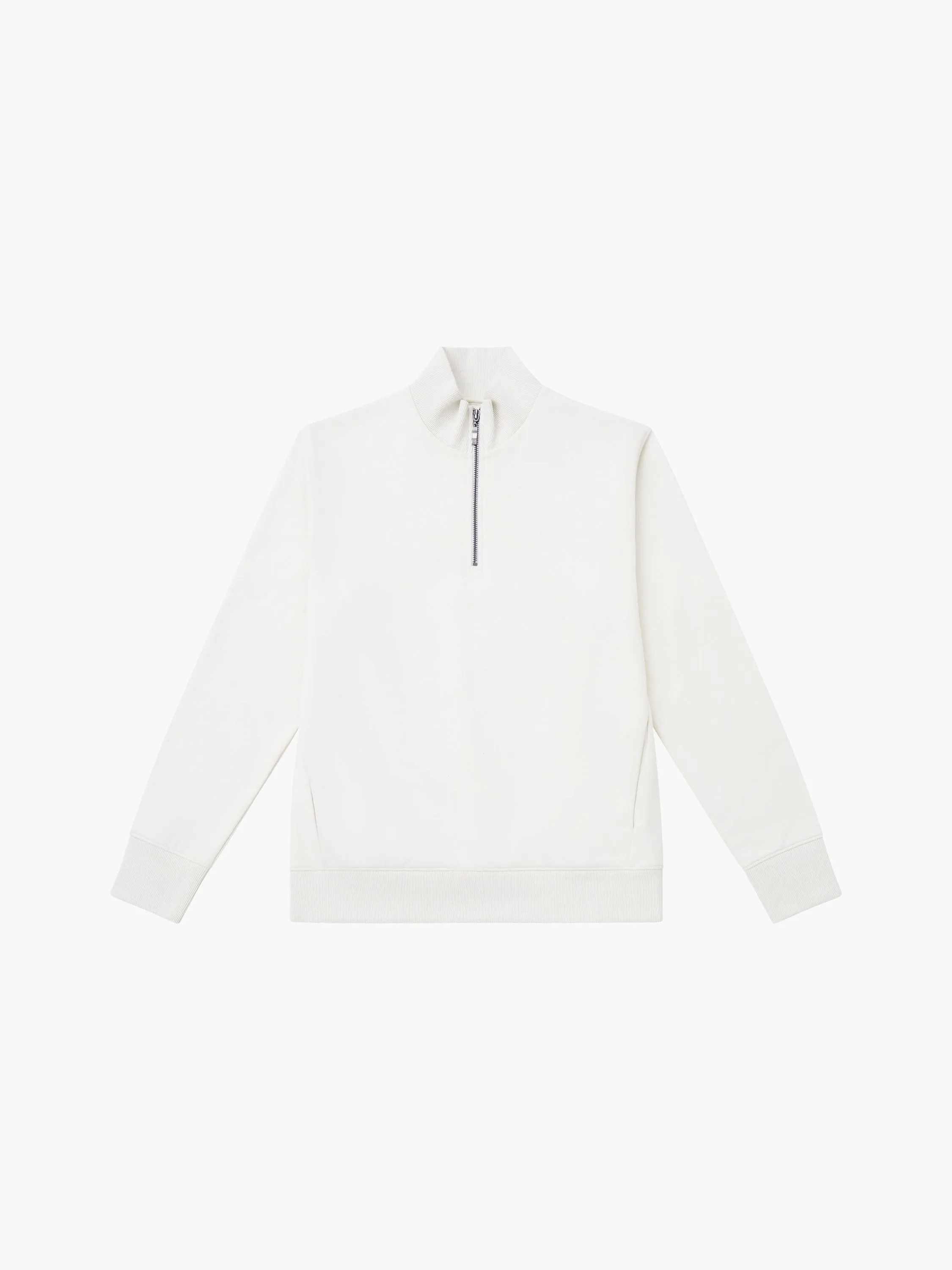 Fleeceback Funnel Neck Half Zip Sweatshirt