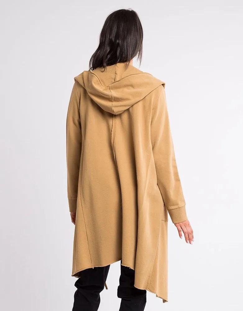 Foxwood Naomi Hooded Cardigan Mustard