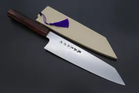 Fu-Rin-Ka-Zan YUTAKA 豊佳 Series R-2 Edition FR2YP-5 Kiritsuke 210mm (8.2 Inch, Octagonal Desert Ironwood Handle)