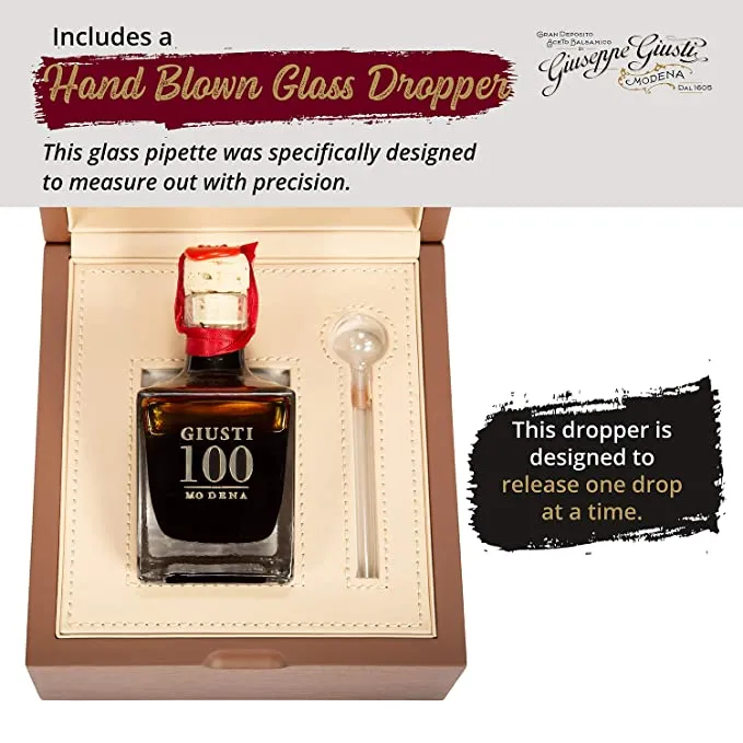 Giuseppe Giusti "Reserve 100" Balsamic Vinegar of Modena 100 years old DOP