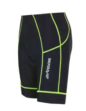 Herren Fahrradhose Kurz Pro Schwarz-Neon Setprodukt