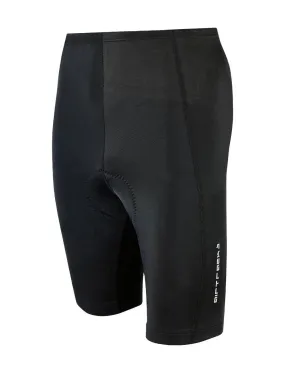 Herren Fahrradhose Kurz Team Schwarz