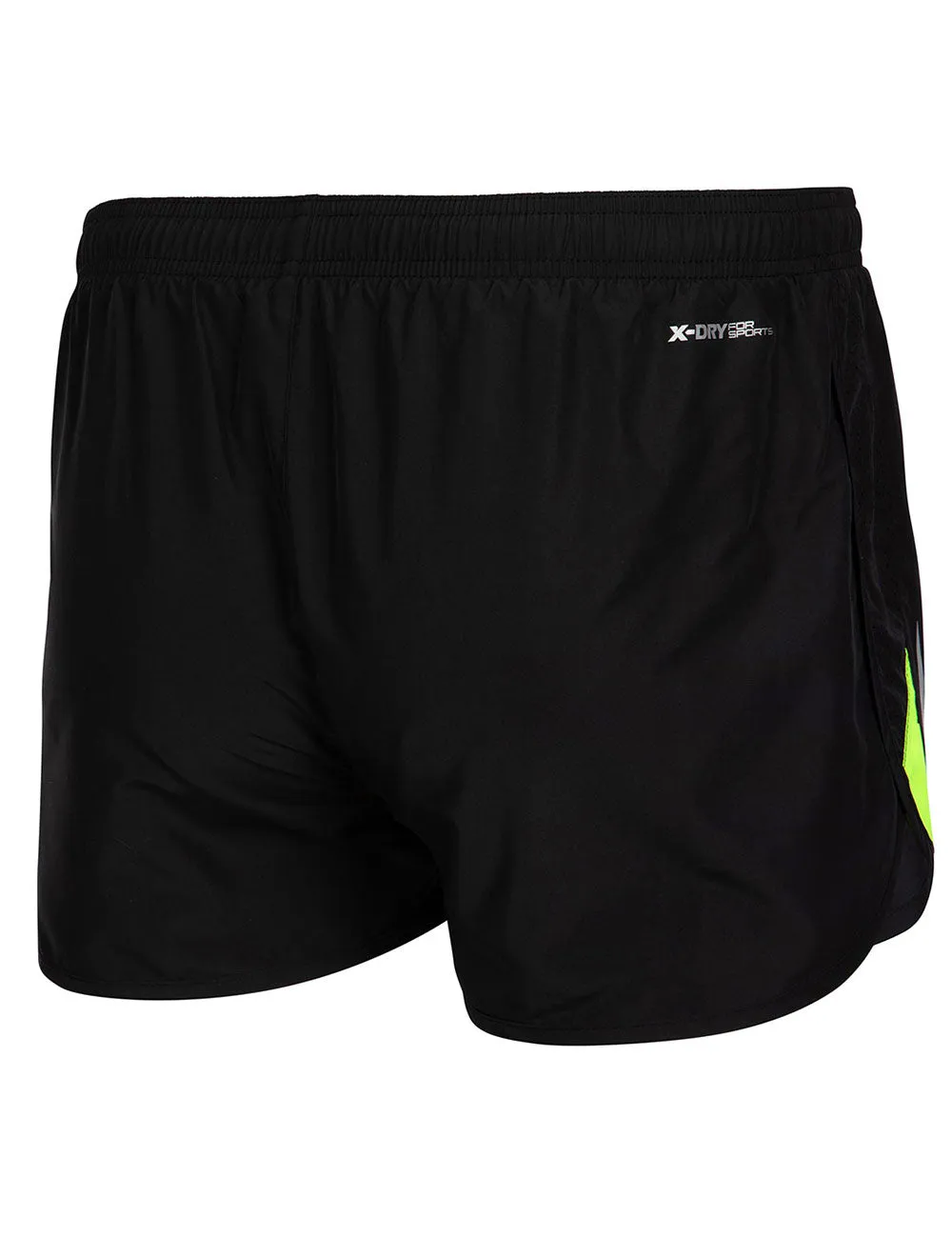 Herren Funktions Laufshorts Comfort Line Schwarz-Neon Setprodukt