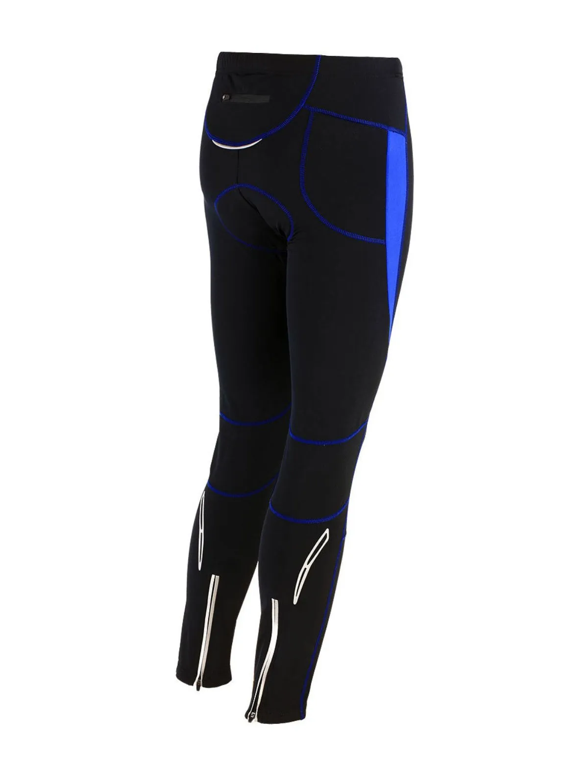 Herren Thermo Fahrradhose Pro T Schwarz Blau