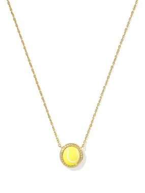 Kendra Scott Tennis Short Pendant Necklace - Gold