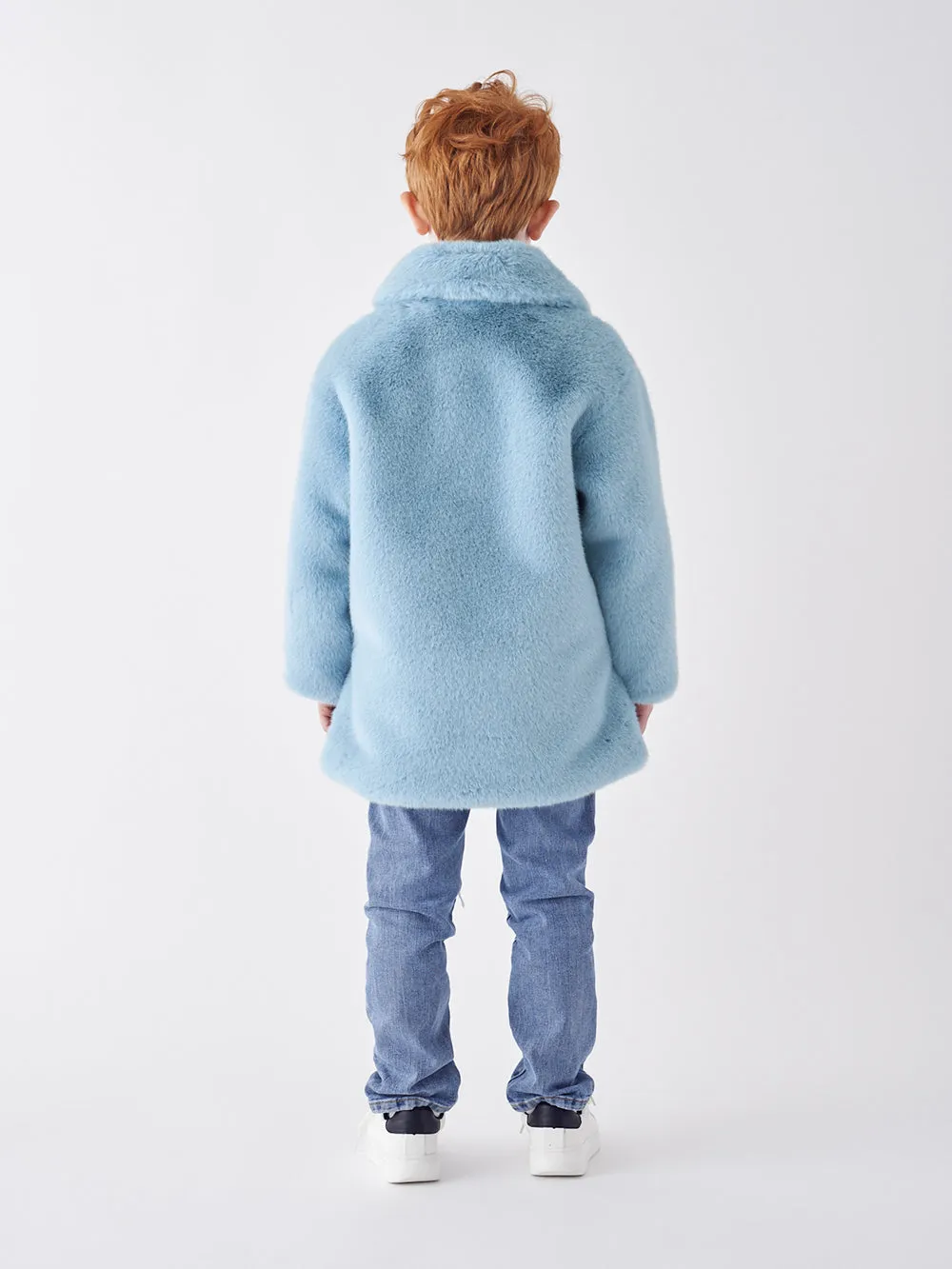 KIDS FAUX FUR HANYU JACKET